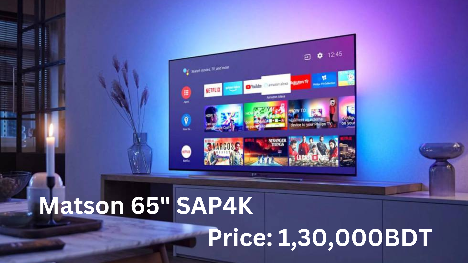 Apollo TV 65"